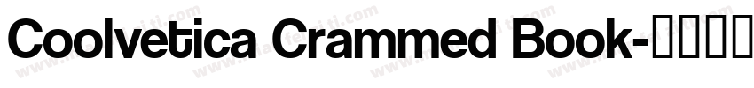 Coolvetica Crammed Book字体转换